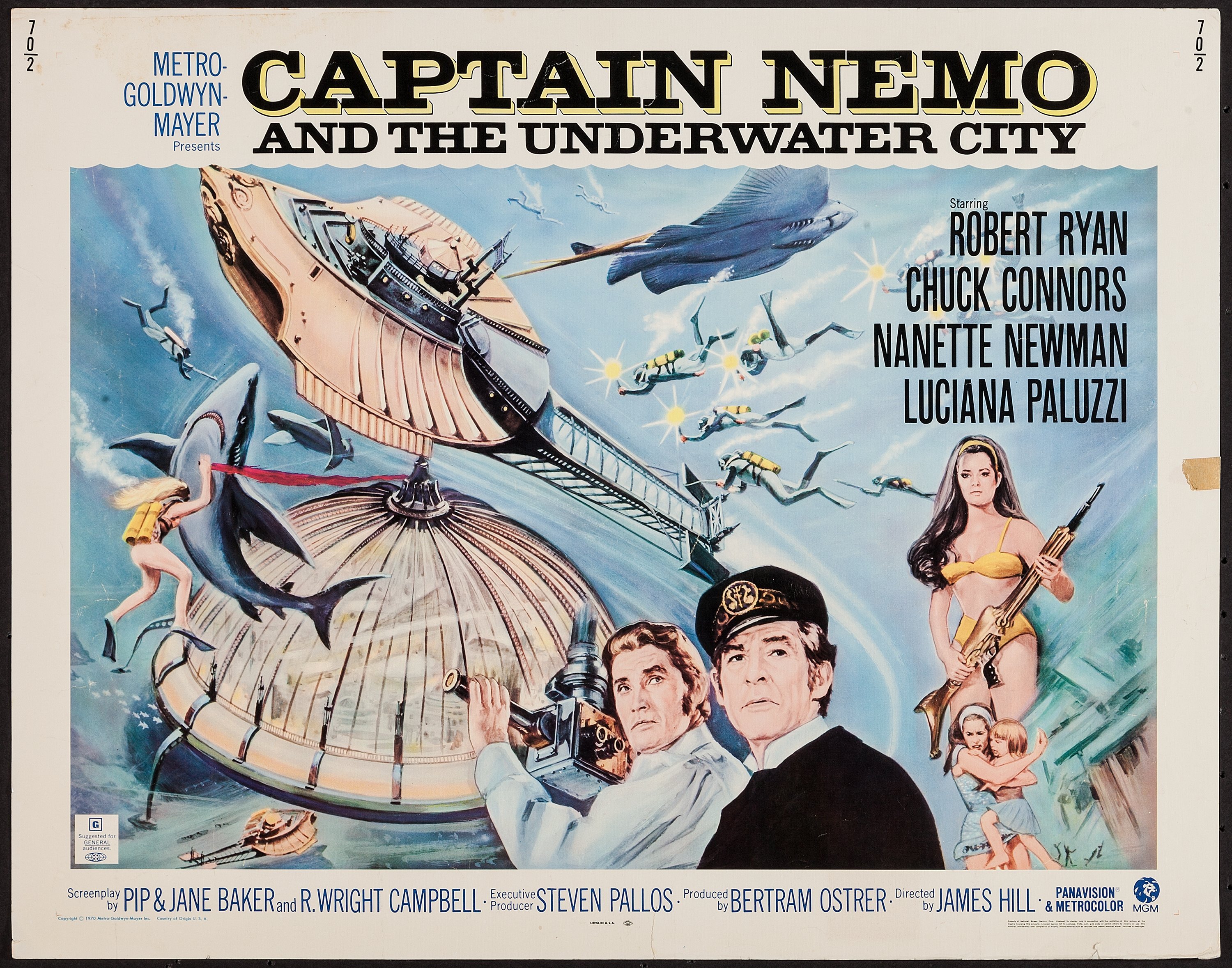Captain Nemo and the Underwater City (1969)