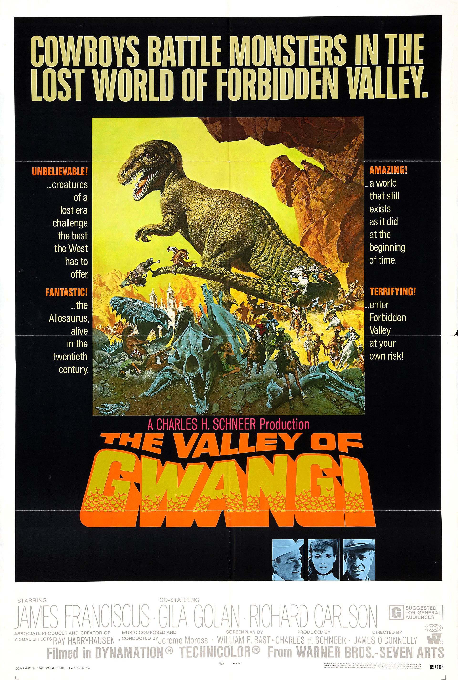 Poster of The Valley of Gwangi