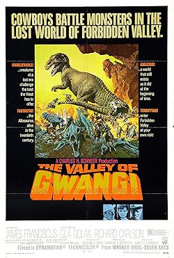 Poster of The Valley of Gwangi