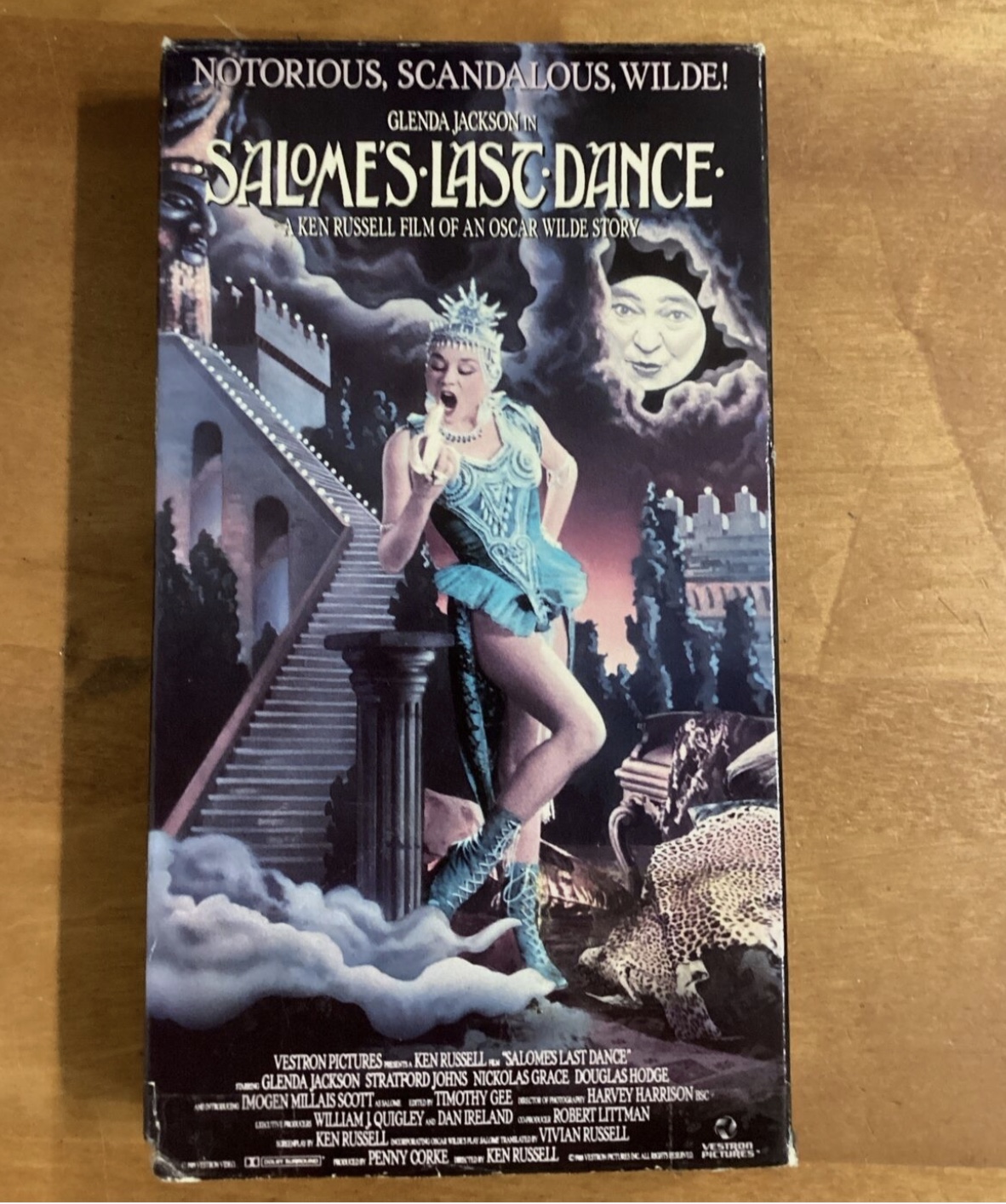 サロメ ラストダンス Salome's Last Dance B2 ポスター Ken Russell SALOME'S LAST DANCE original movie POSTER JAPAN