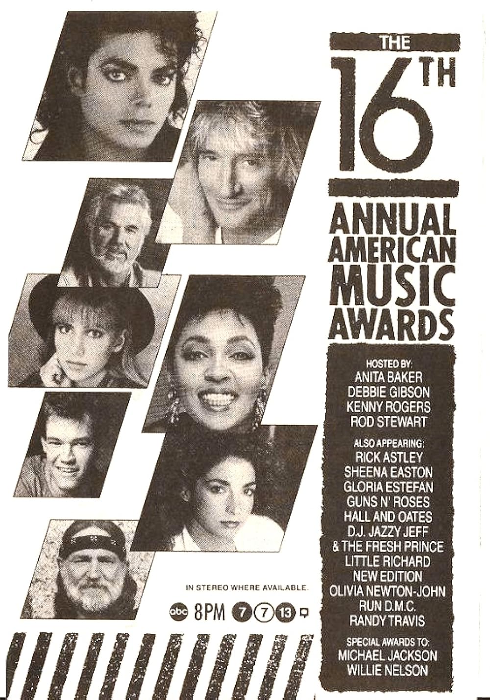 American Music Awards 1991 プログラム &チケット American Music Awards 1991 プログラム &チケット - メルカリ