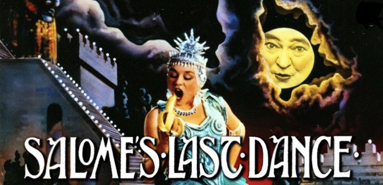 サロメ ラストダンス Salome's Last Dance B2 ポスター Ken Russell SALOME'S LAST DANCE original movie POSTER JAPAN