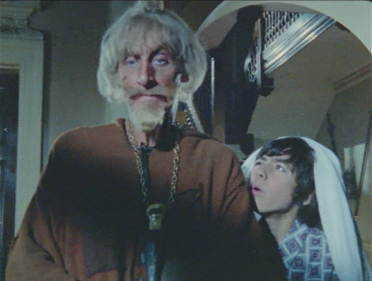 Geoffrey Bayldon and Gary Warren in Catweazle (1970)