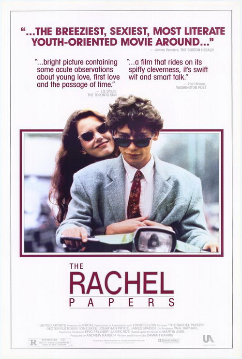 Ione Skye and Dexter Fletcher in The Rachel Papers (1989)