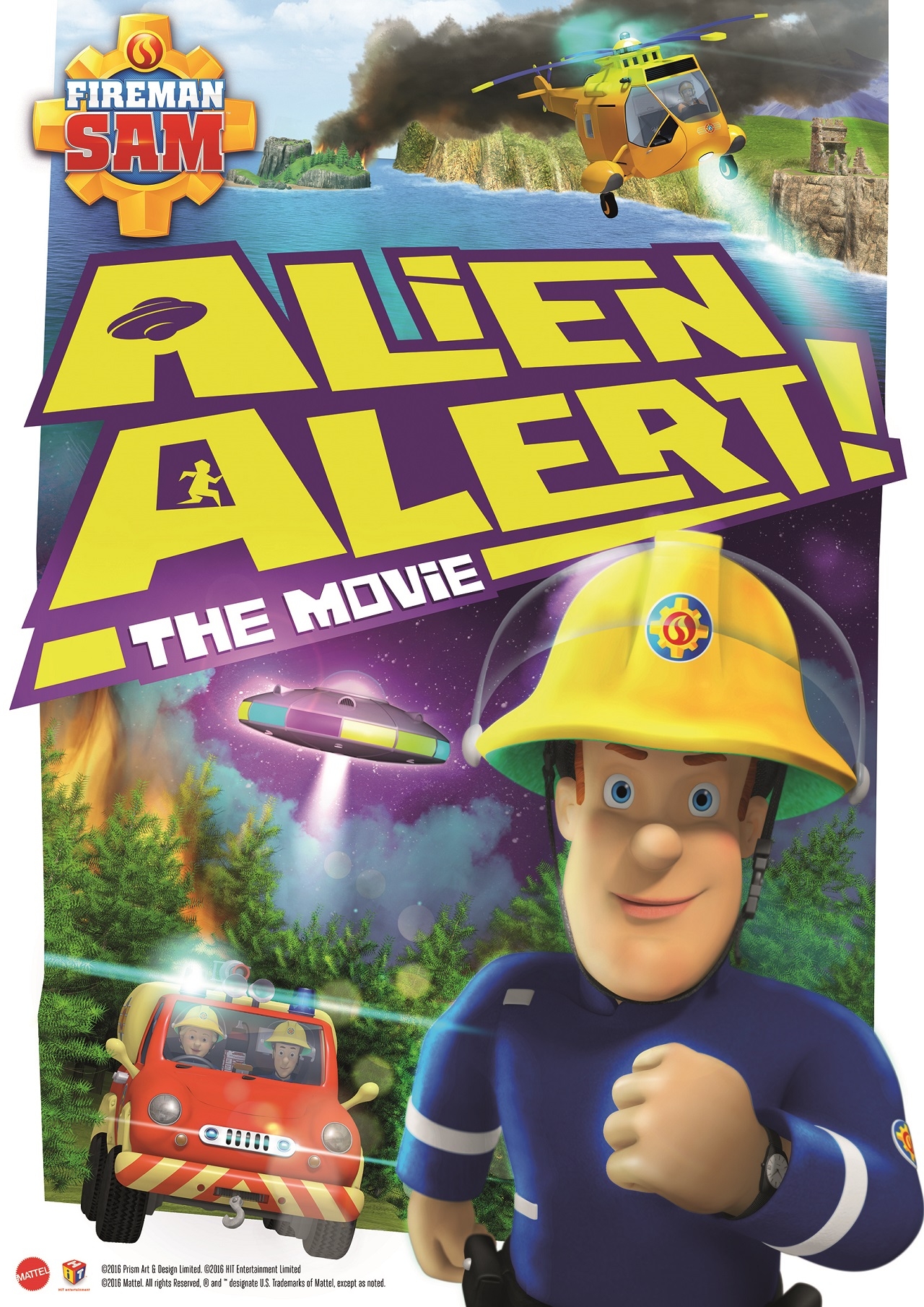 Poster of Fireman Sam: Alien Alert! The Movie
