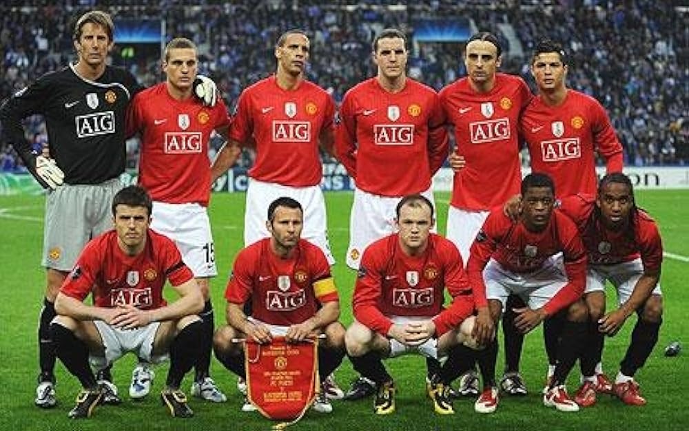 ぐるぐる　MAN UNITED - 2008/2009 2008-09 Manchester United Third Shirt - 4/10 - (M)