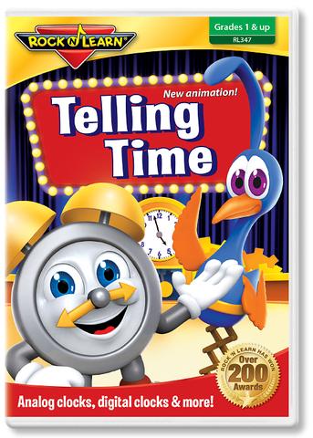 海外輸入盤　Rock N Learn: Telling Time s-l1200.png