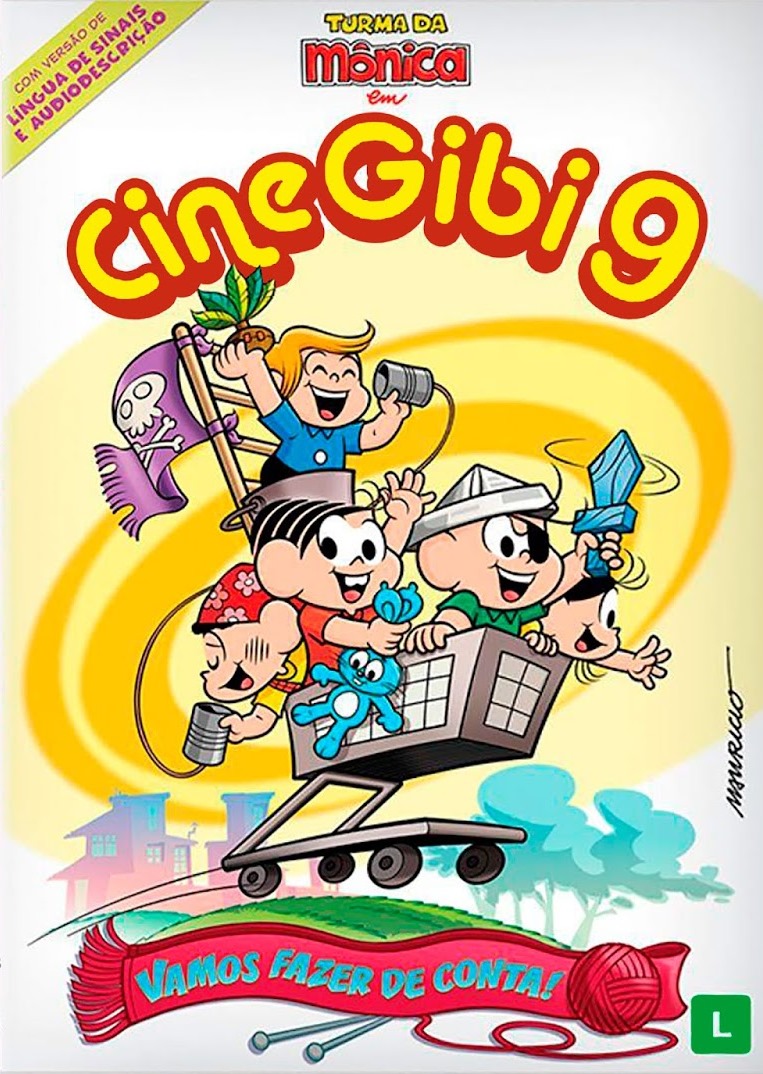 Poster of Turma da Mônica em Cine Gibi 9: Vamos Fazer de Conta!