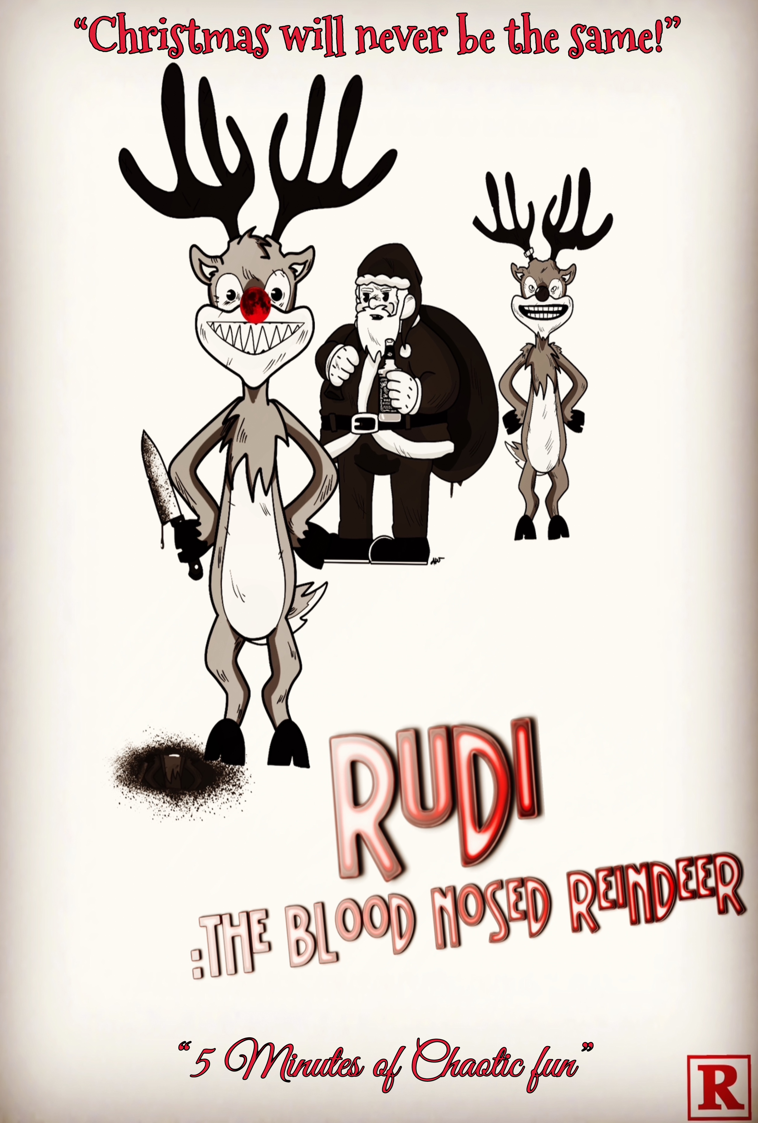 Rudi: The Blood Nosed Reindeer