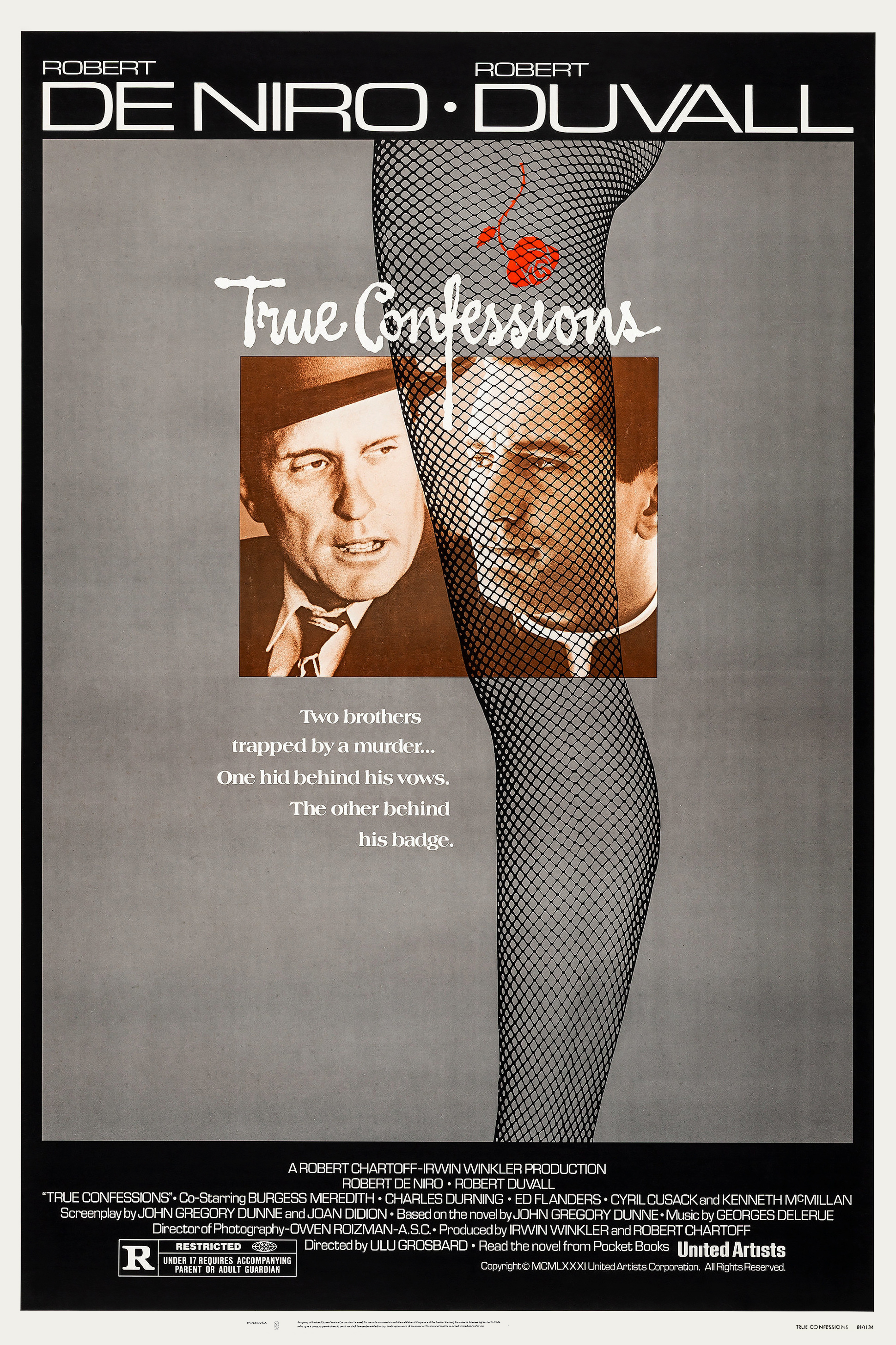Poster of True Confessions (1981)