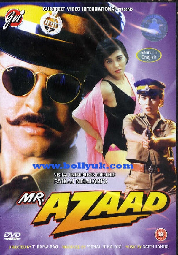 Movie poster for MR. AZAAD (UA rated)