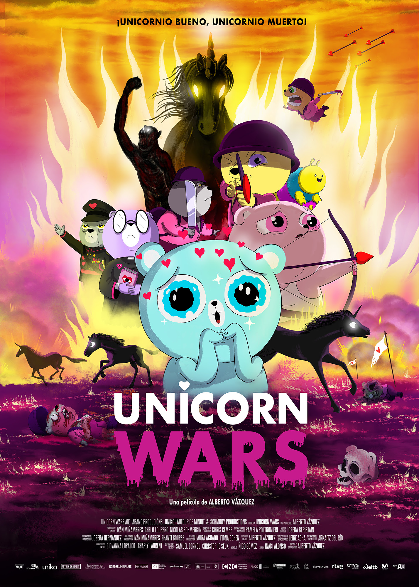 Poster of Unicorn Wars