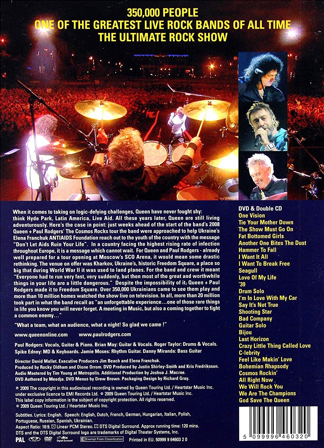 Queen + Paul Rodgers: Live in Ukraine (2009)
