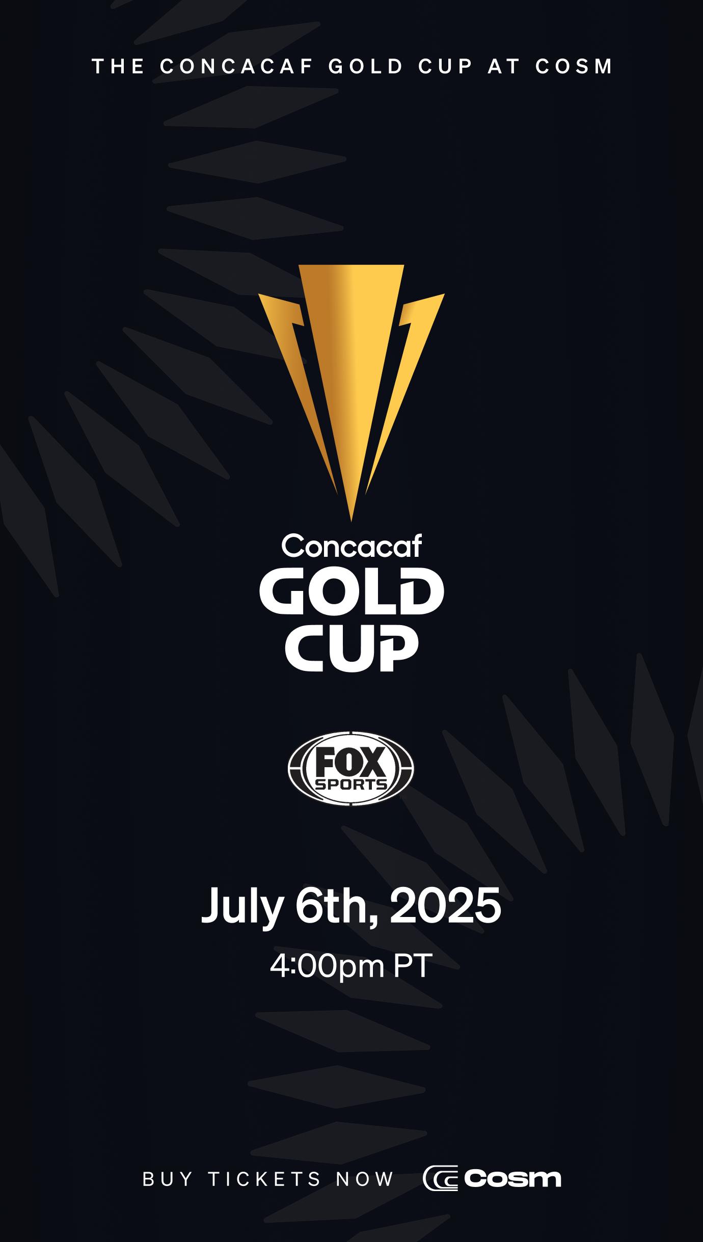Concacaf Gold Cup: Final in COSM Shared Reality