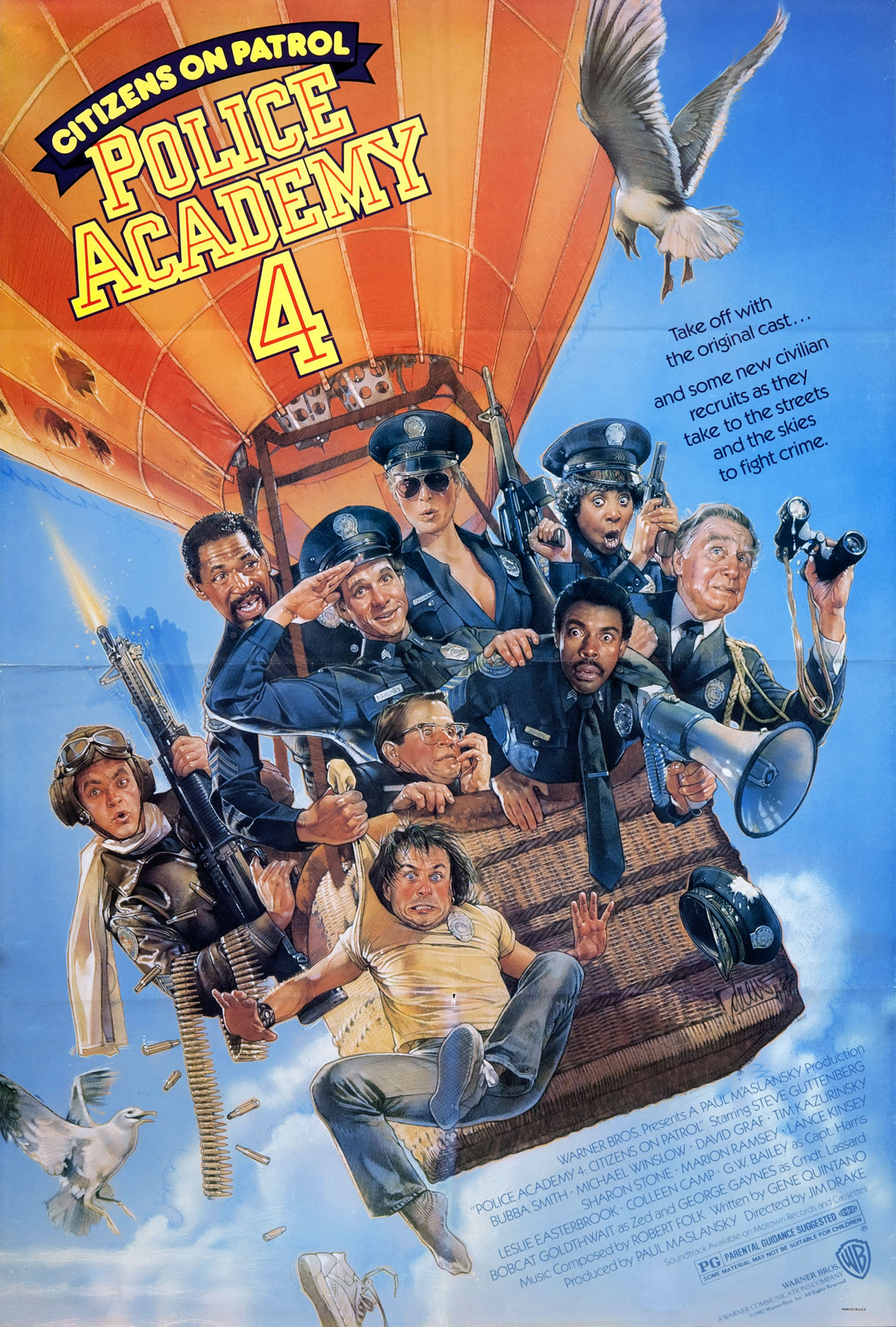 Poster of Police Academy 4: Citizens on Patrol