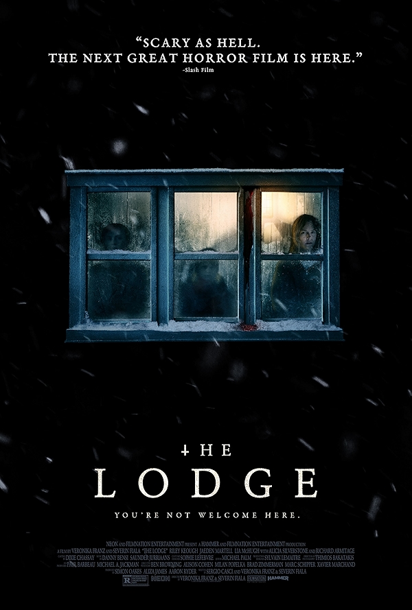 Movie poster for THE LODGE (UA rated)