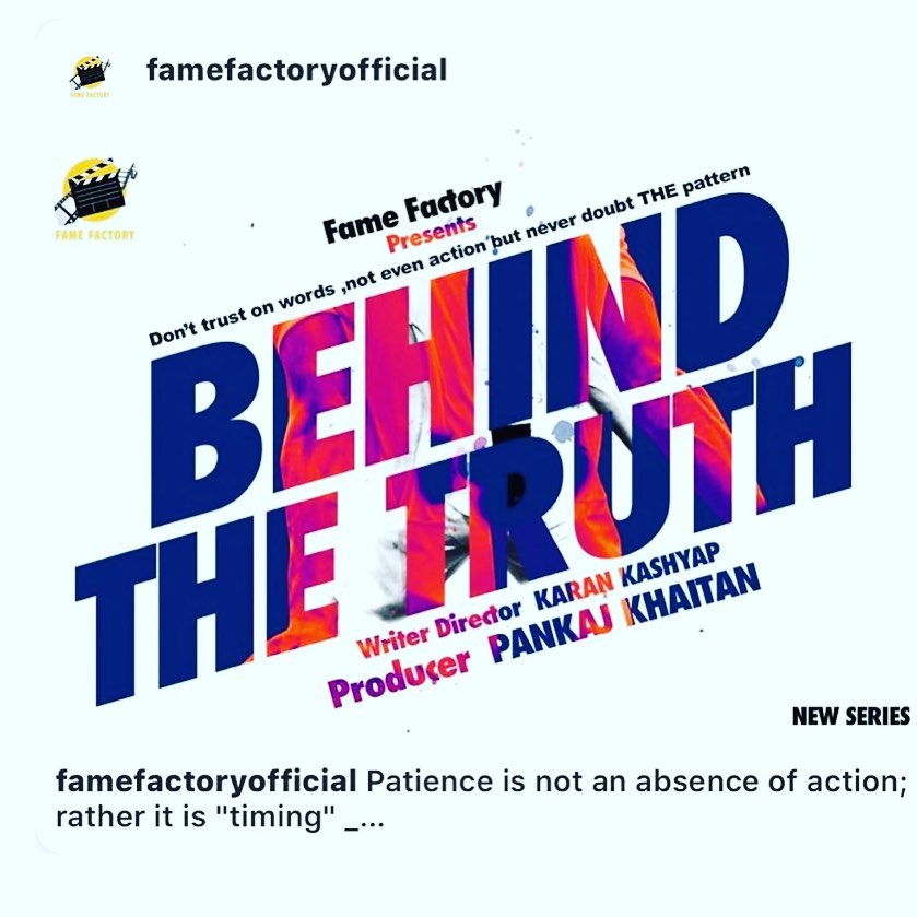 Behind the truth
