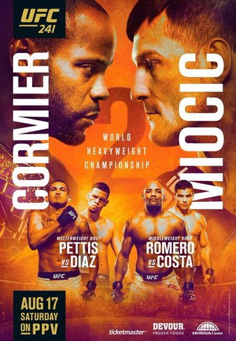 Poster of UFC 241 Cormier vs Miocic 2