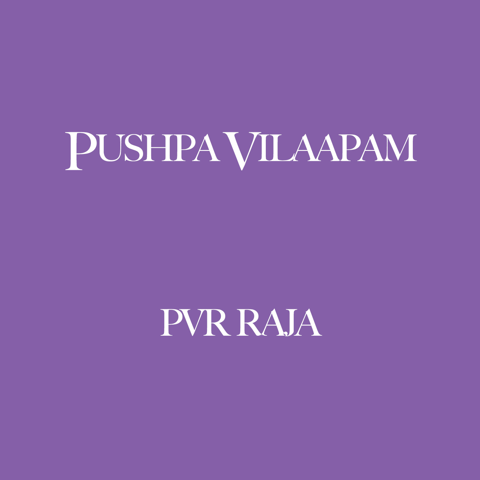 Pushpa Vilaapam