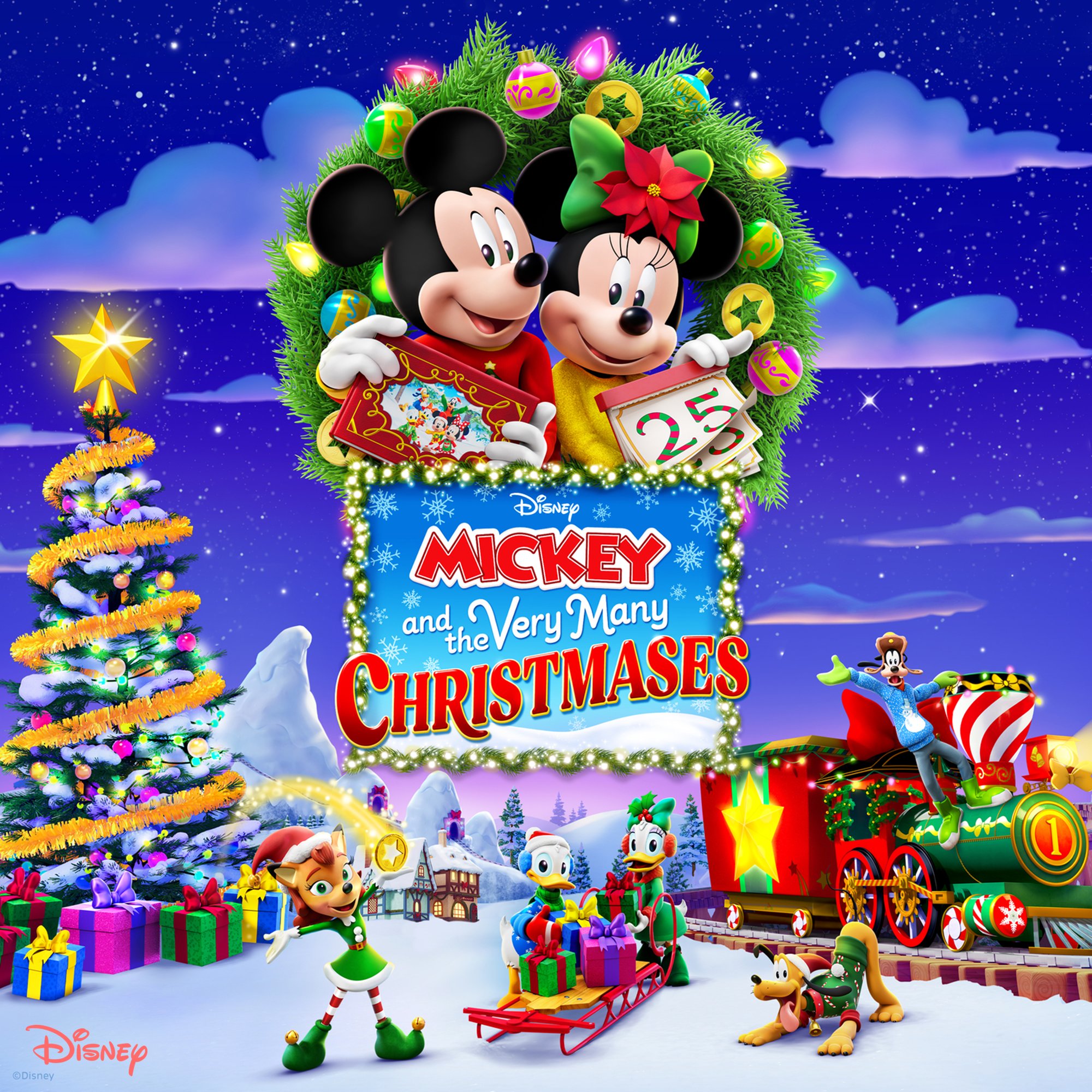 Poster of Mickey and the Very Many Christmases
