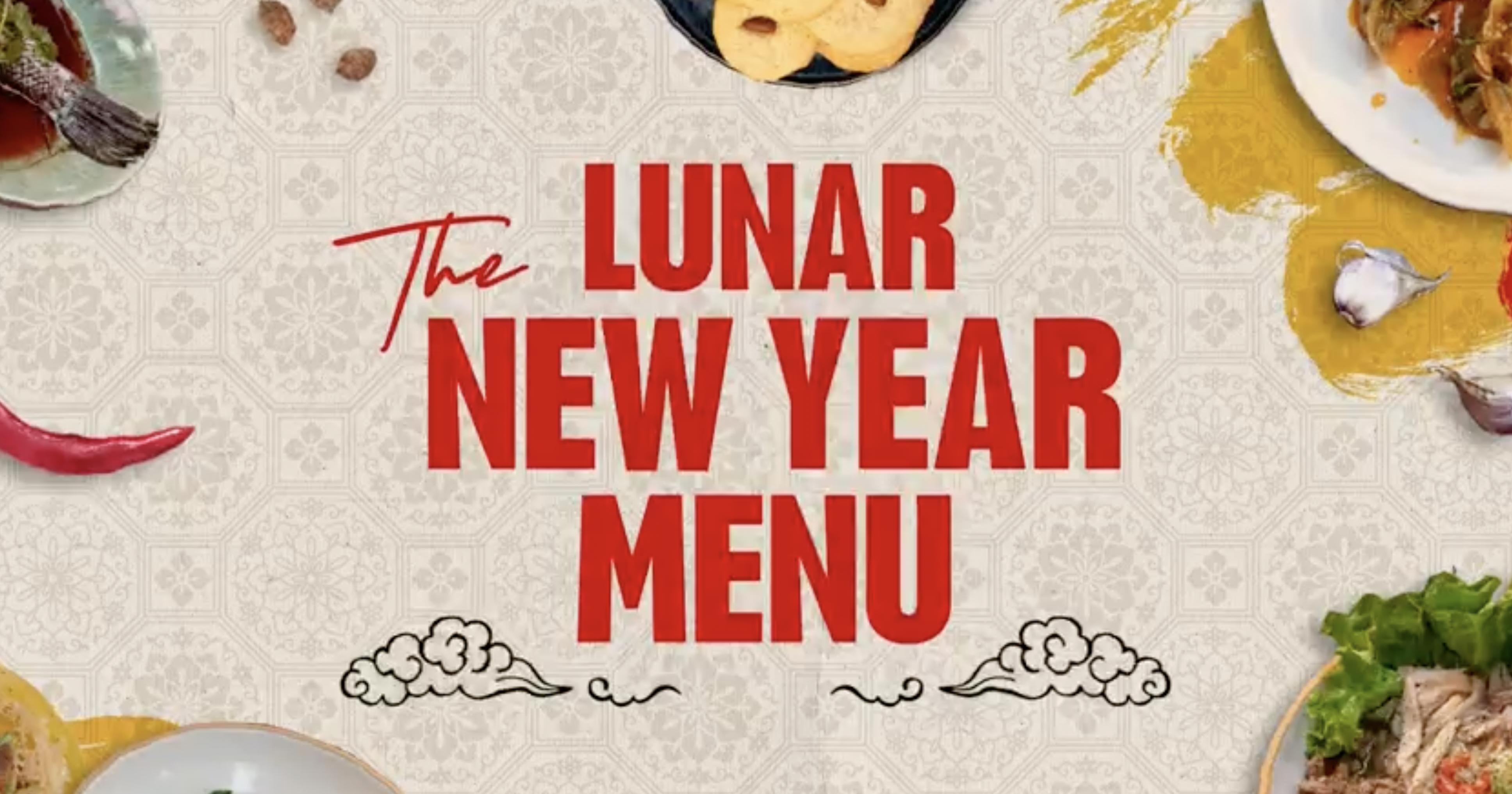 Lunar New Year Menu
