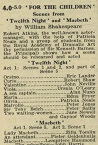 Primary photo for Scenes from Twelfth Night and Macbeth