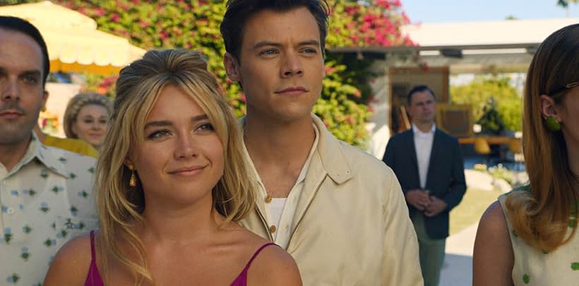 Harry Styles and Florence Pugh in Don't Worry Darling (2022)