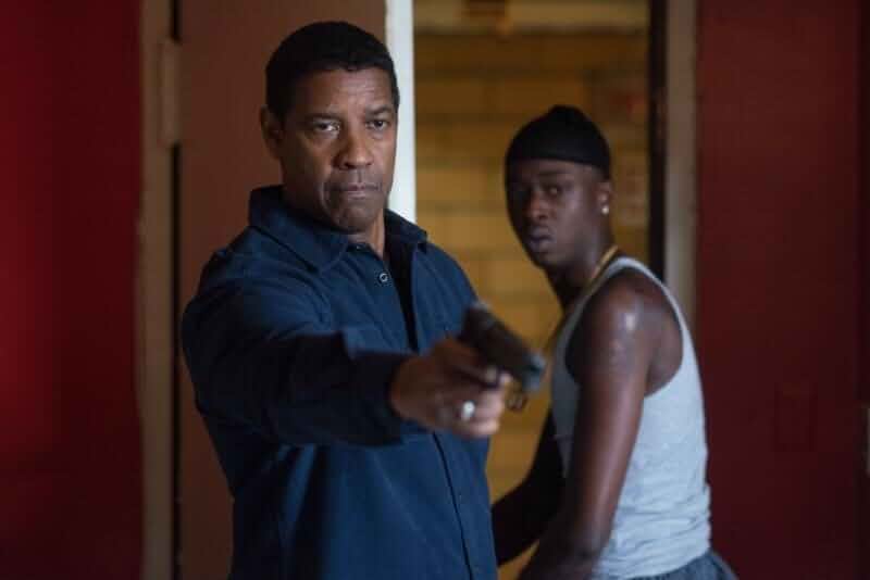 Denzel Washington and Ashton Sanders in The Equalizer 2 (2018)