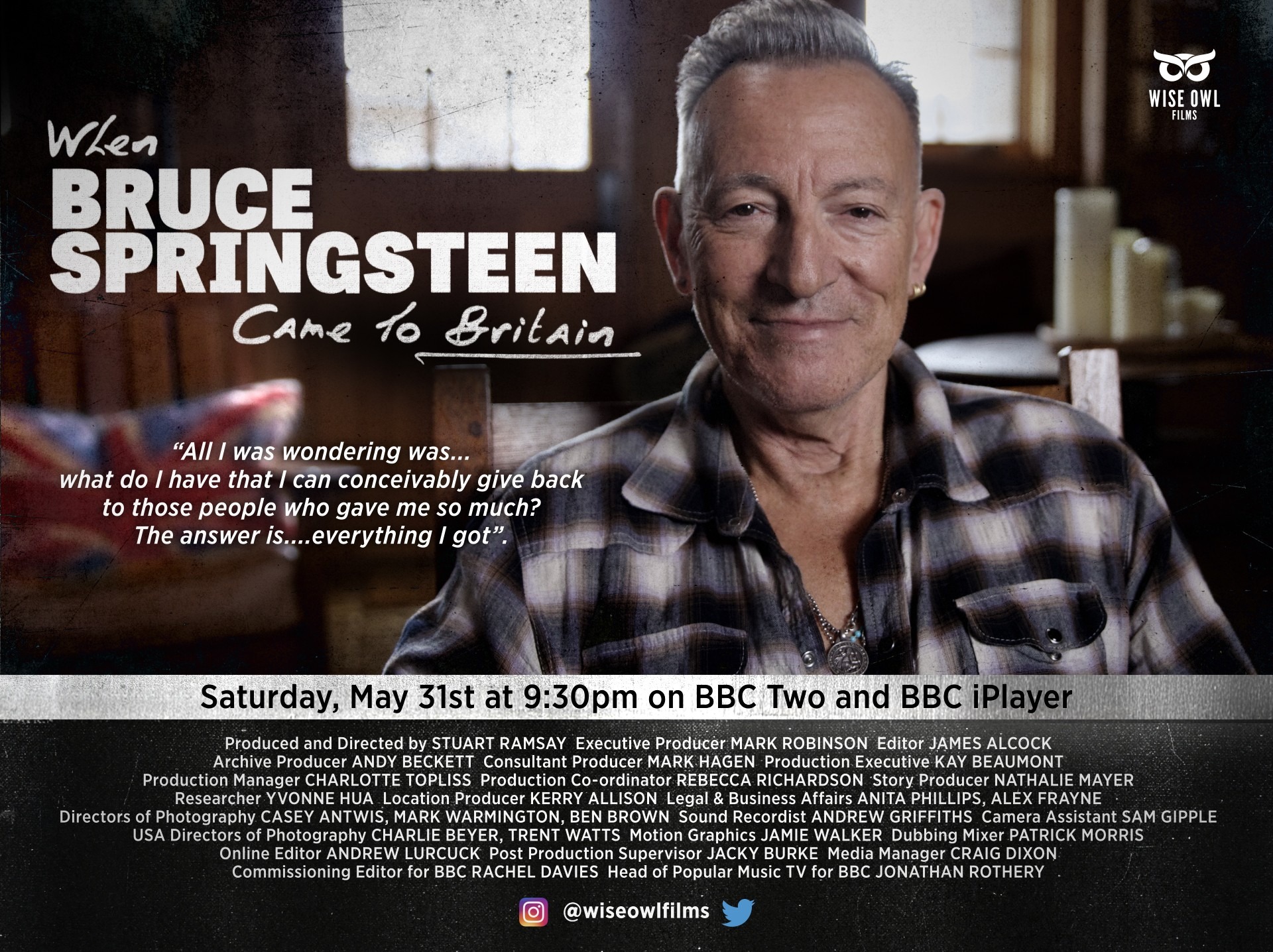 When Bruce Springsteen Came to Britain
