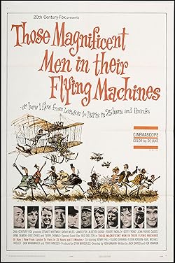 Poster of Those Magnificent Men in Their Flying Machines or How I Flew from London to Paris in 25 hours 11 minutes
