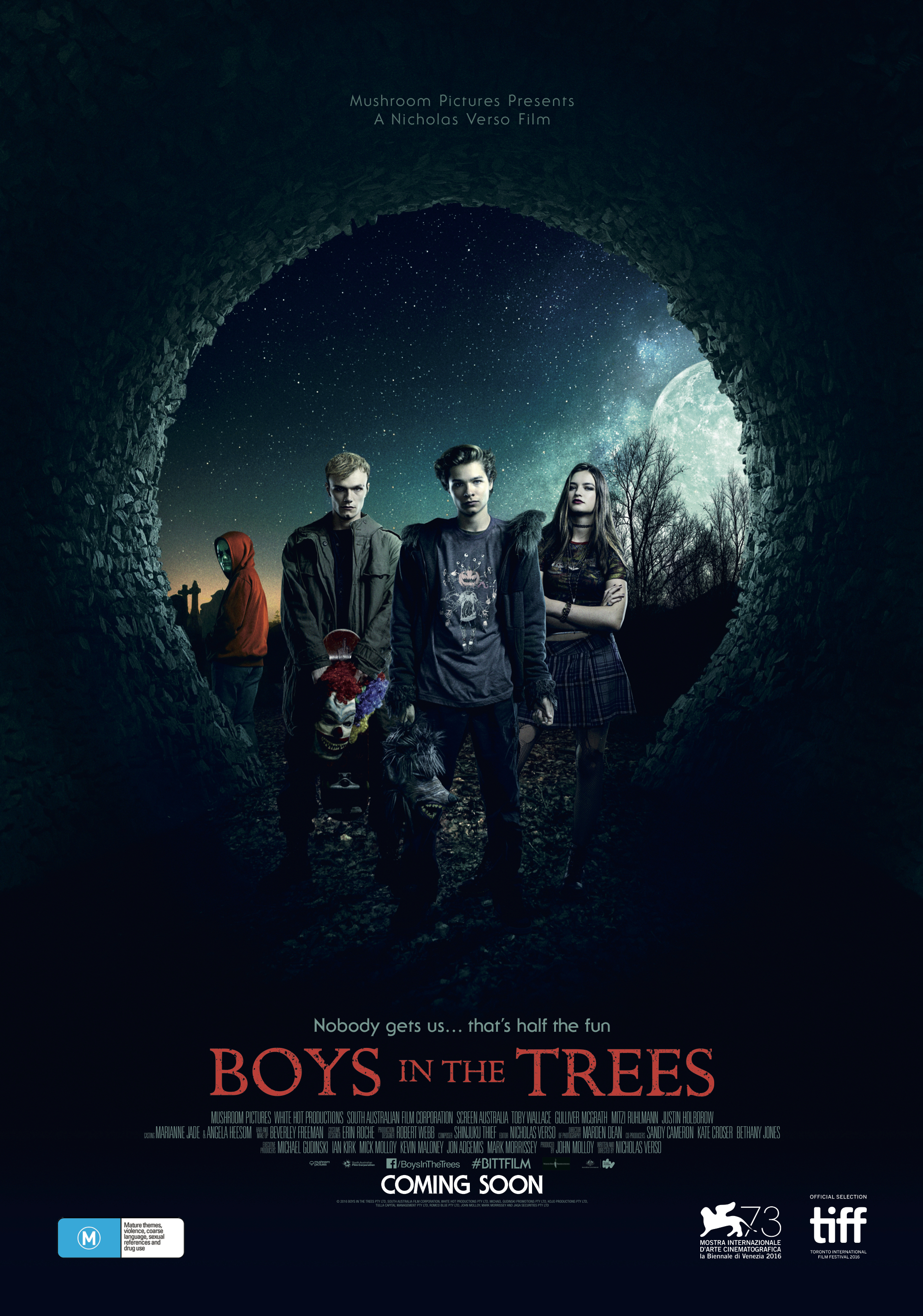 Poster of Boys in the Trees