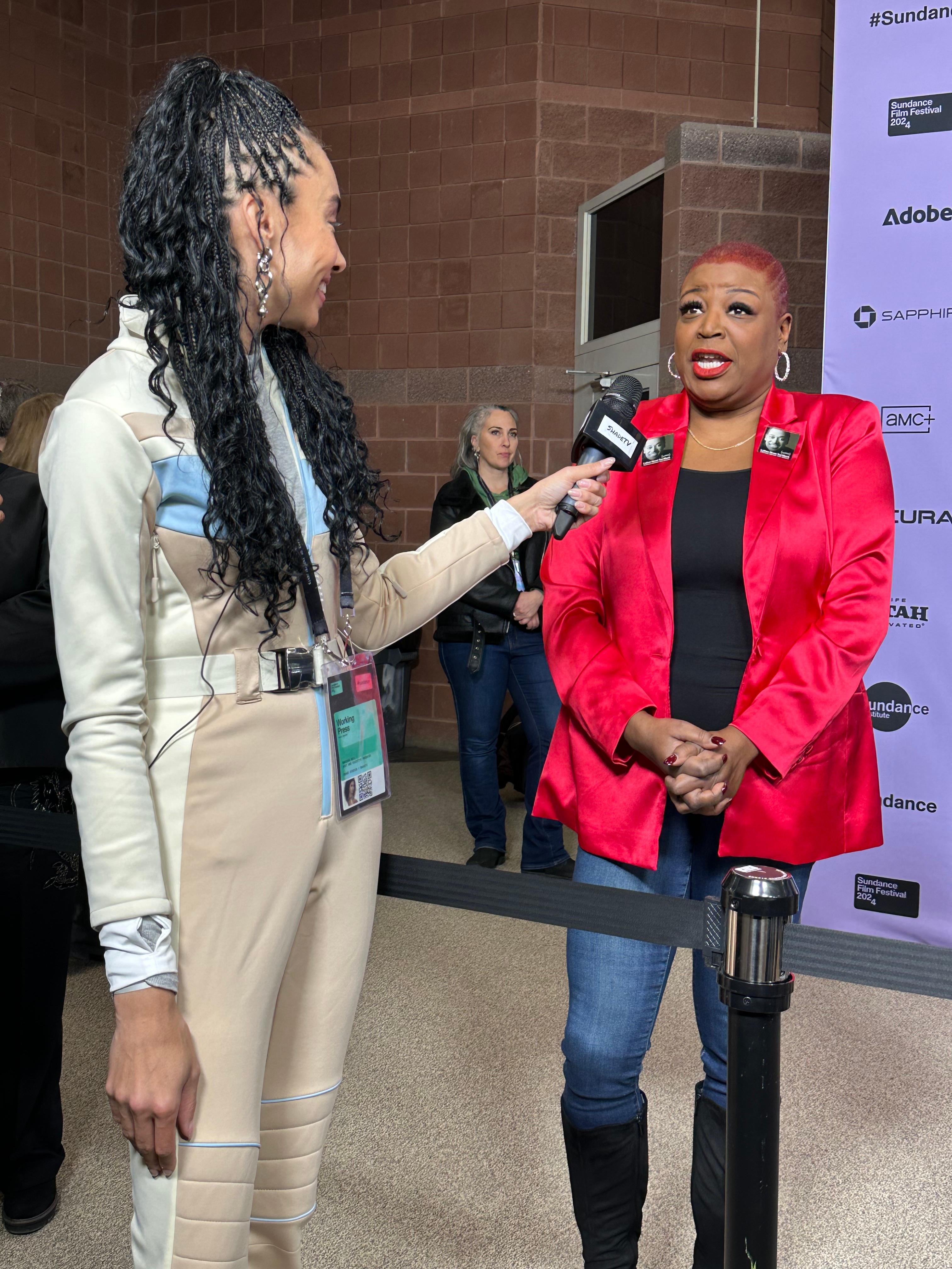 Marissa Hill and Seveda Williams at the World Premiere of Luther: Never Too Much, Sundance Film Festival 2024, Park City, Utah