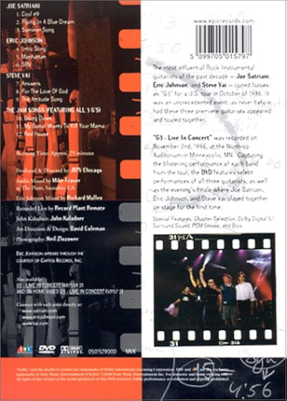 G3 Live in Concert (1996)