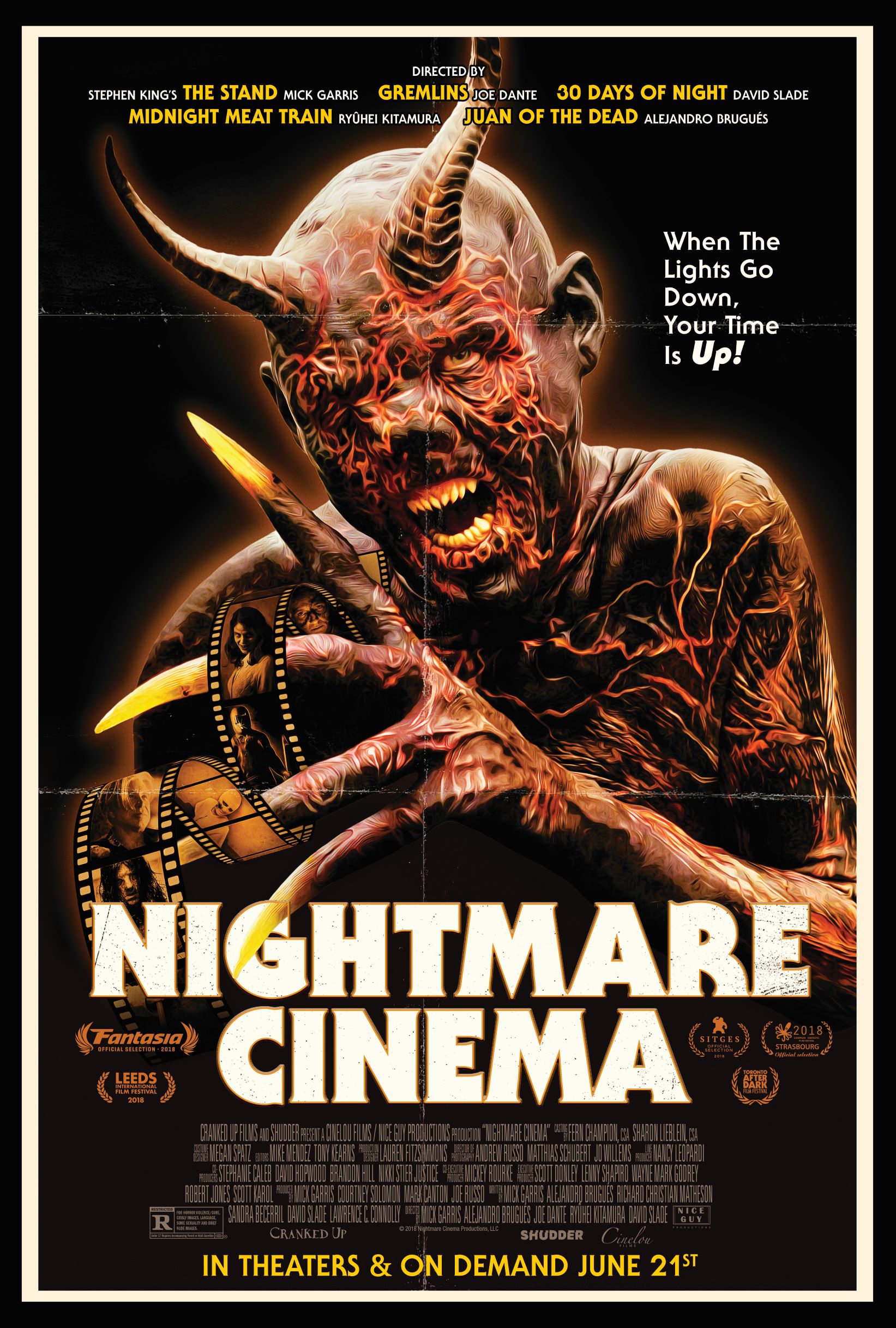 Poster of Nightmare Cinema