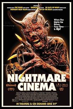 Poster of Nightmare Cinema