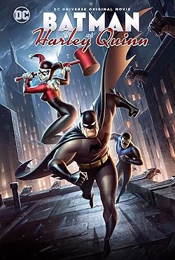 Poster of Batman and Harley Quinn