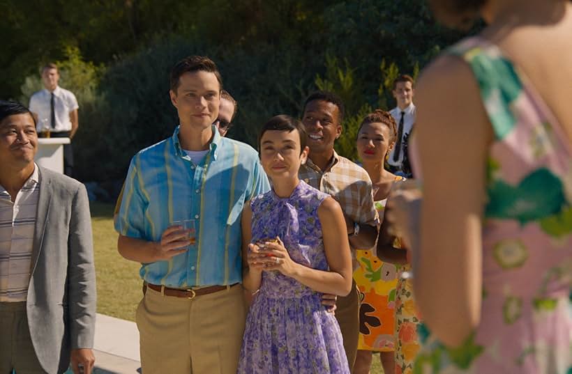 Douglas Smith and Gemma Chan in Don't Worry Darling (2022)