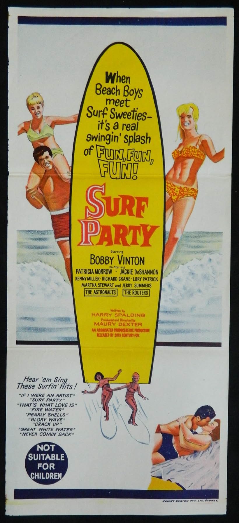 Surf Party 映画ポスター 1964 Surf Party (1964)