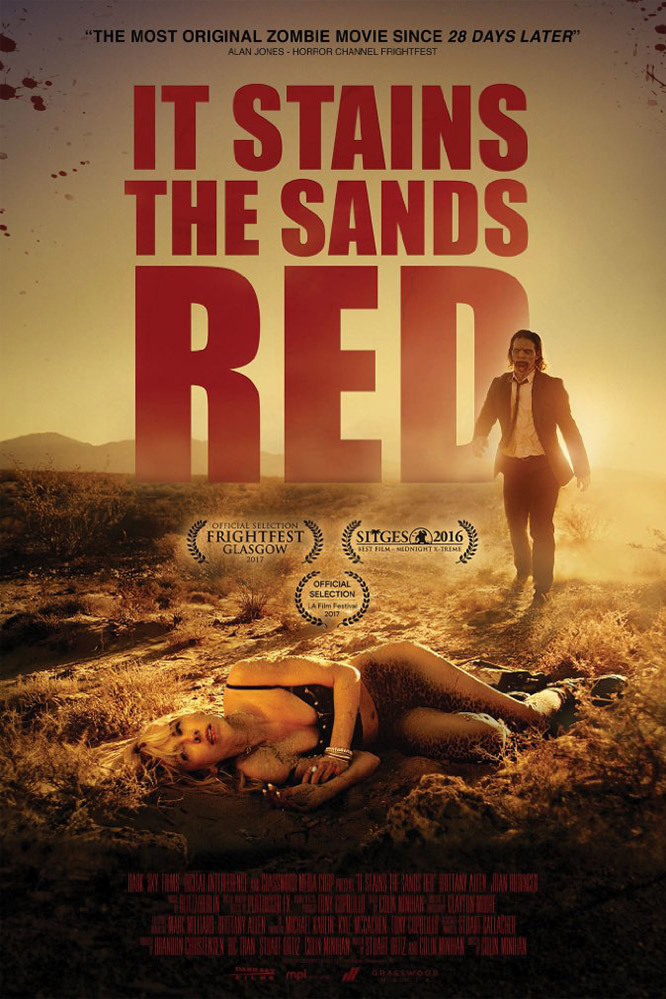 Poster of It Stains the Sands Red 