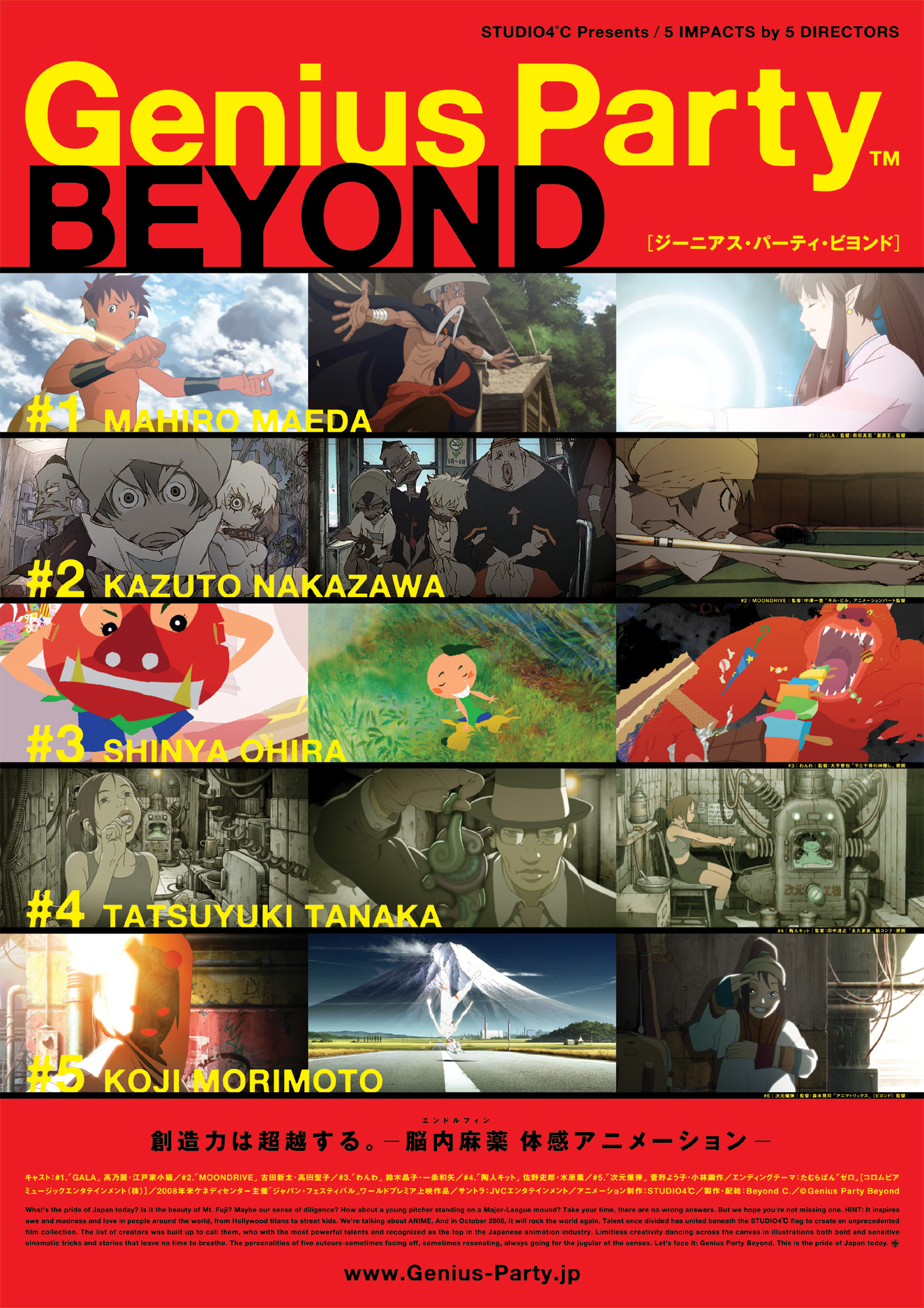 Genius Party BEYOND BOX('08Beyond C.)〈初… Genius Party Beyond (2008) - IMDb