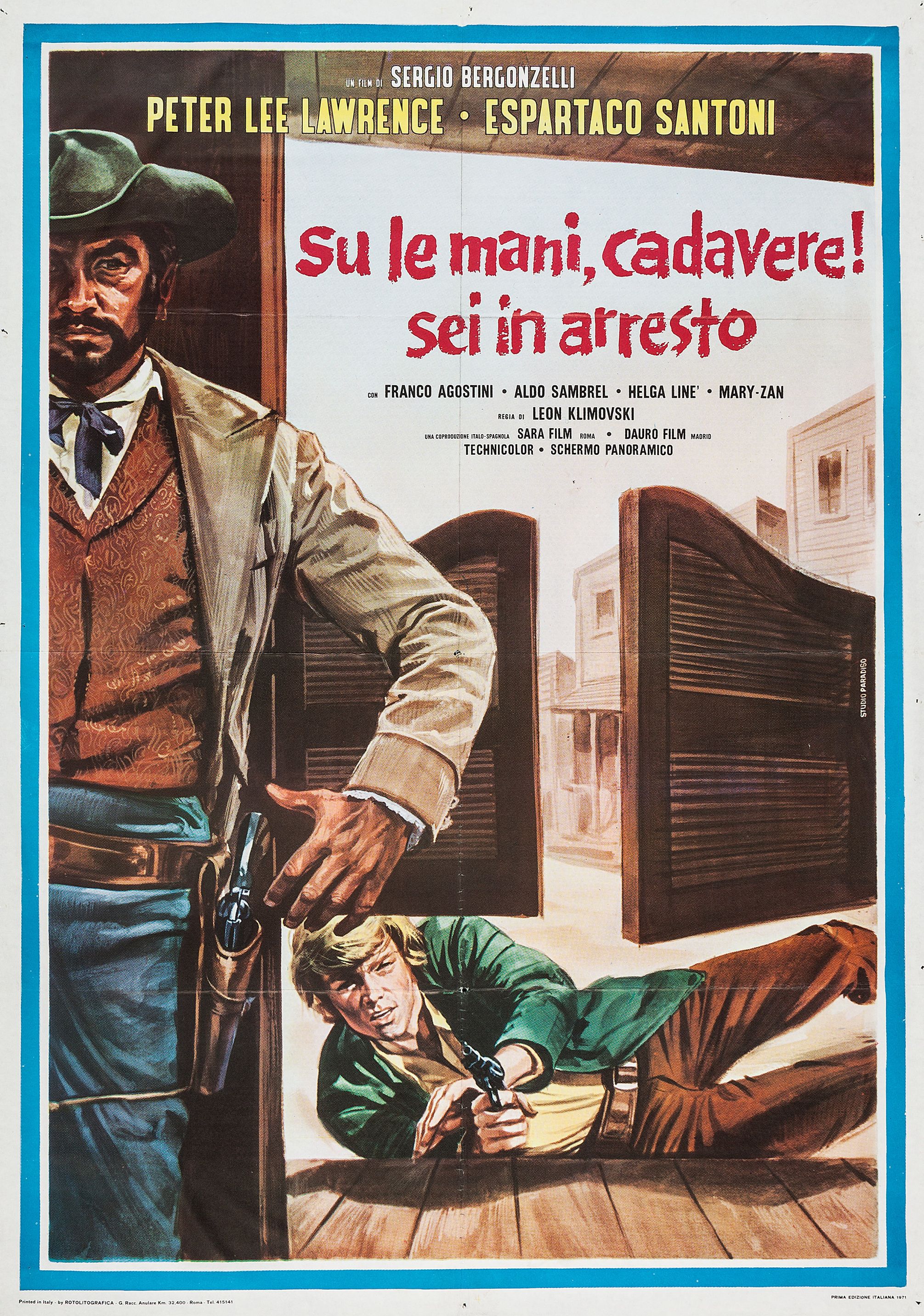 Poster of Su le mani, cadavere! Sei in arresto