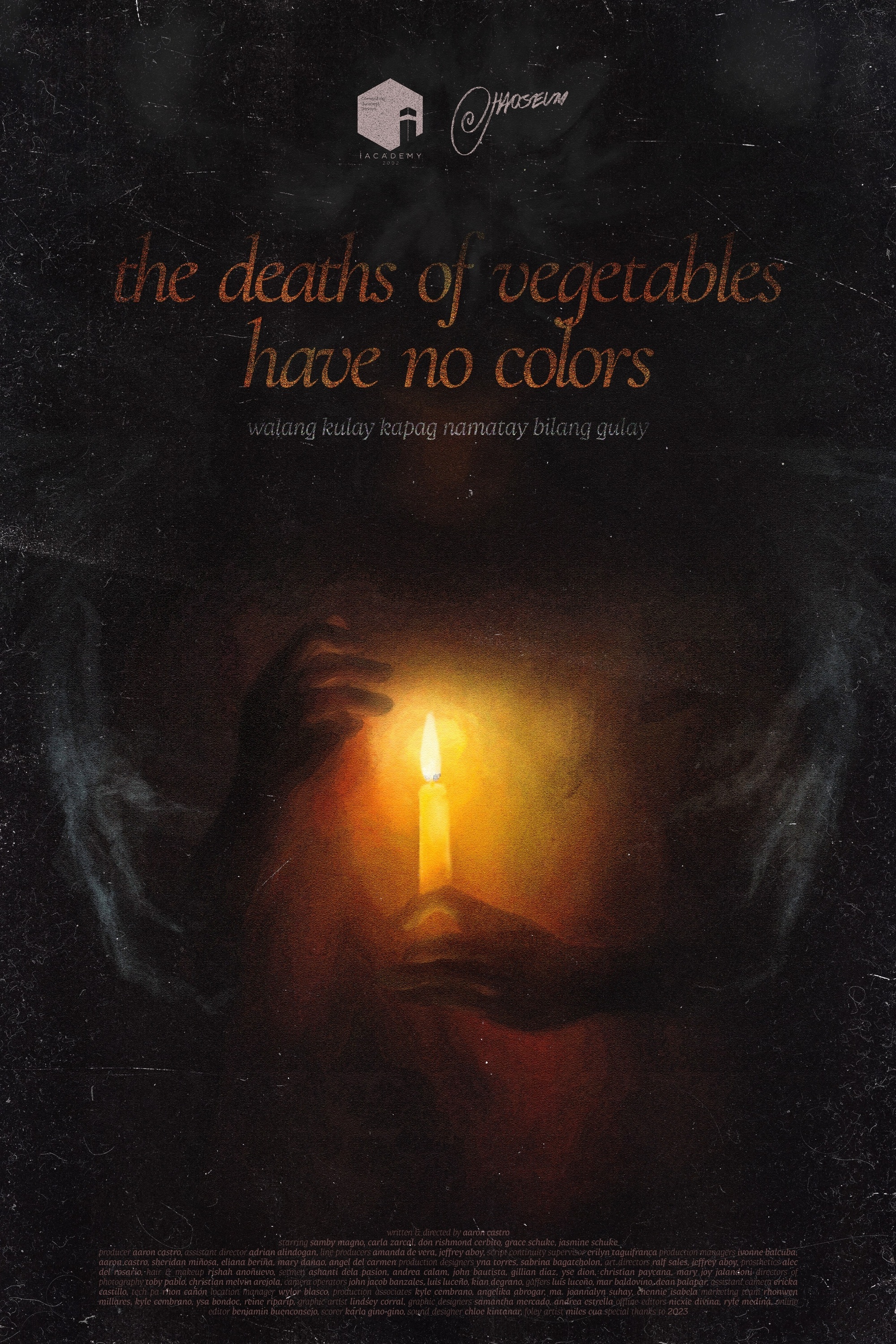The Deaths of Vegetables Have No Colors