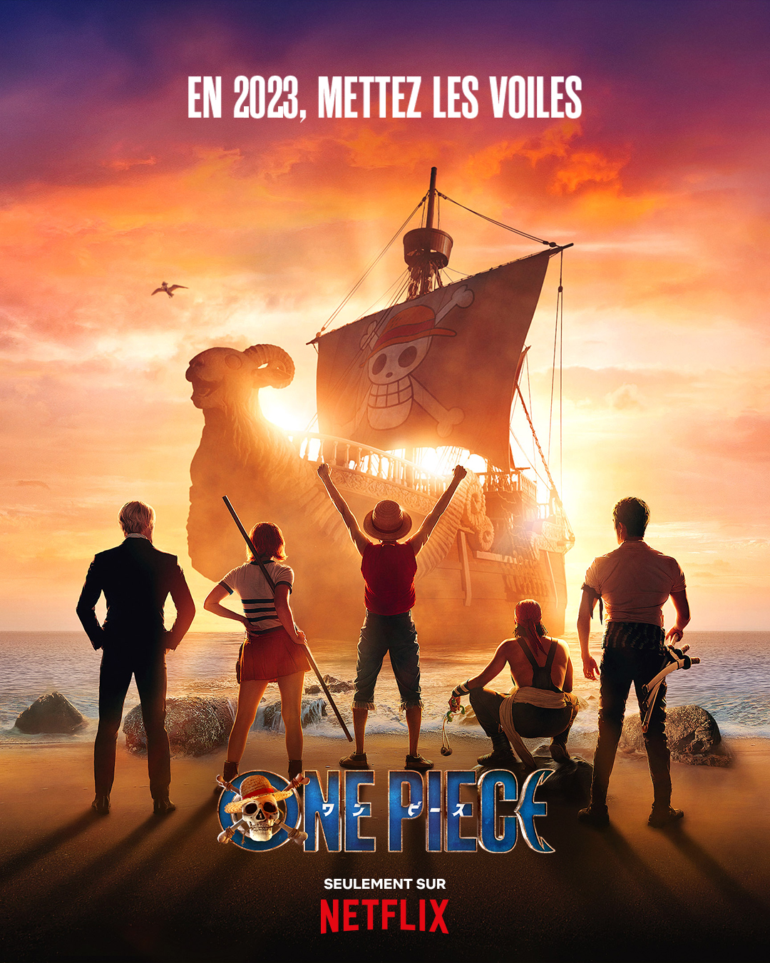 One Piece (2023) Hindi Web Series Poster