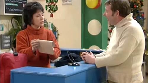 Michael Burns and Harriet Thorpe in The Brittas Empire (1991)