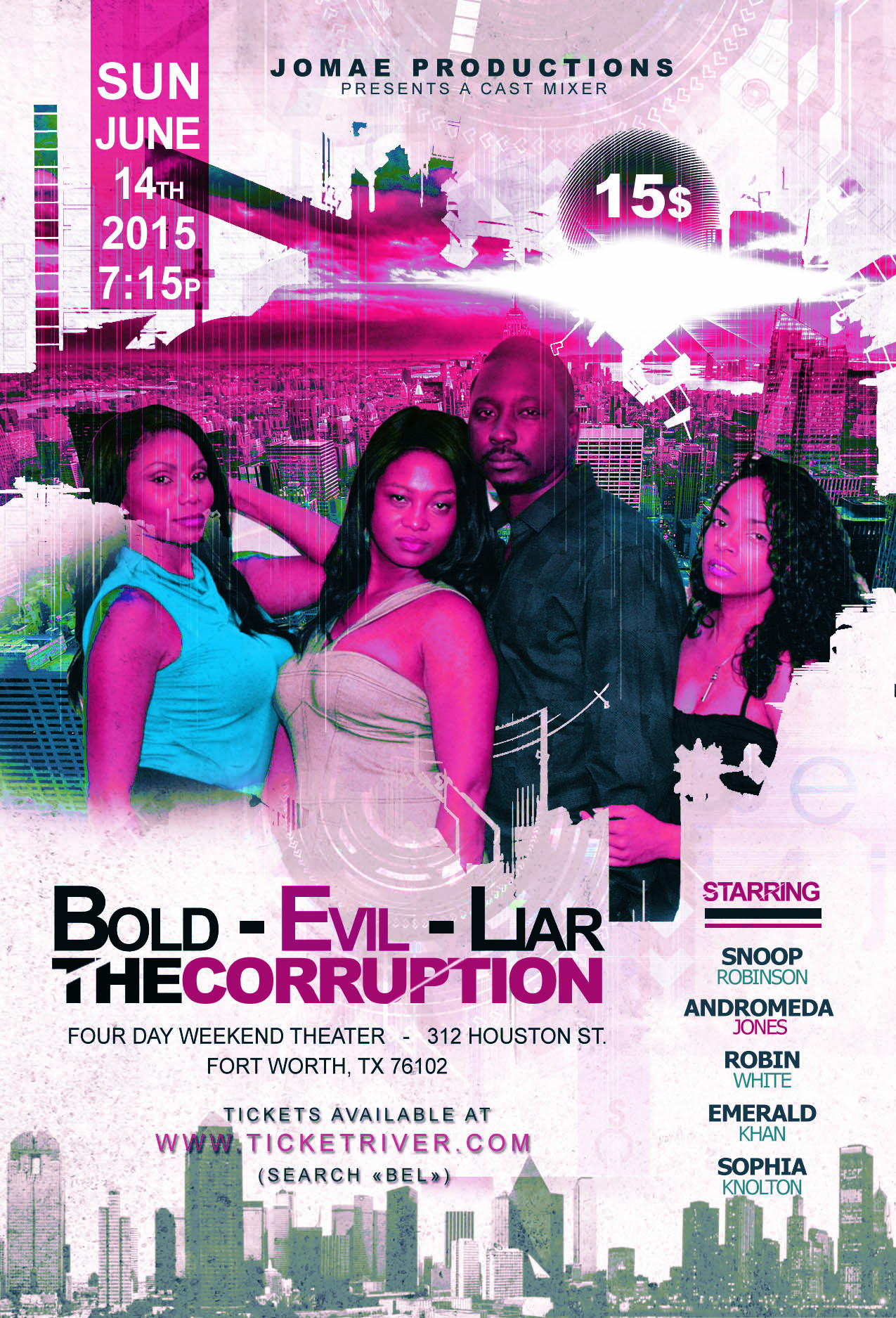 Poster of Bold Evil Liar