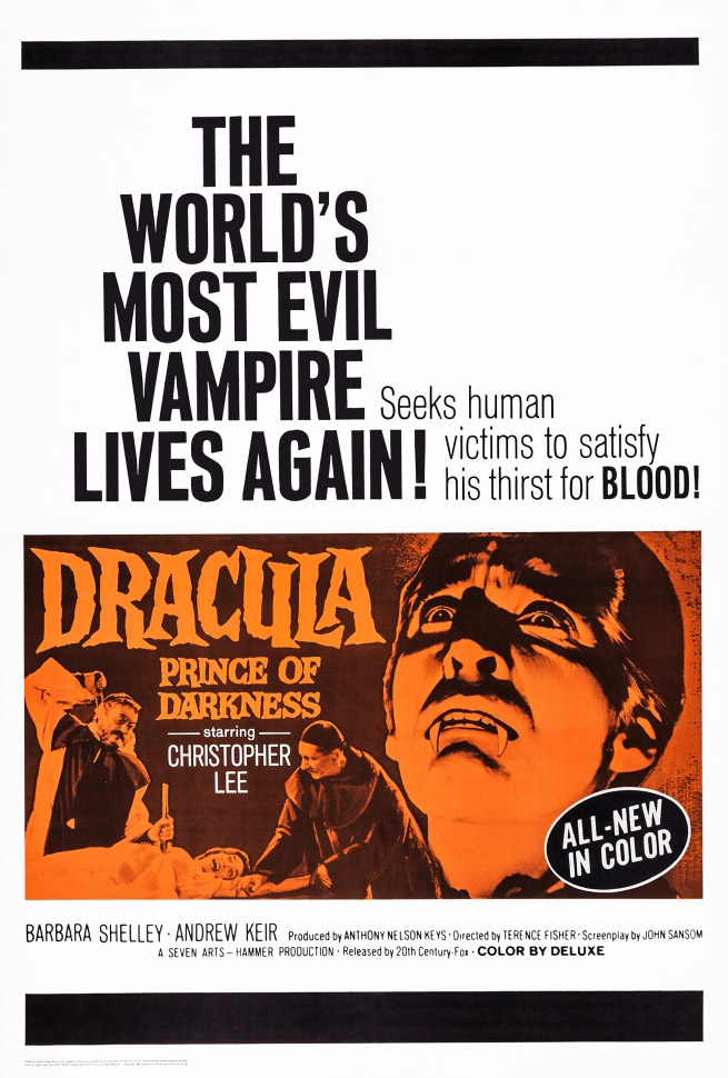 Poster of Dracula, Prince of Darkness