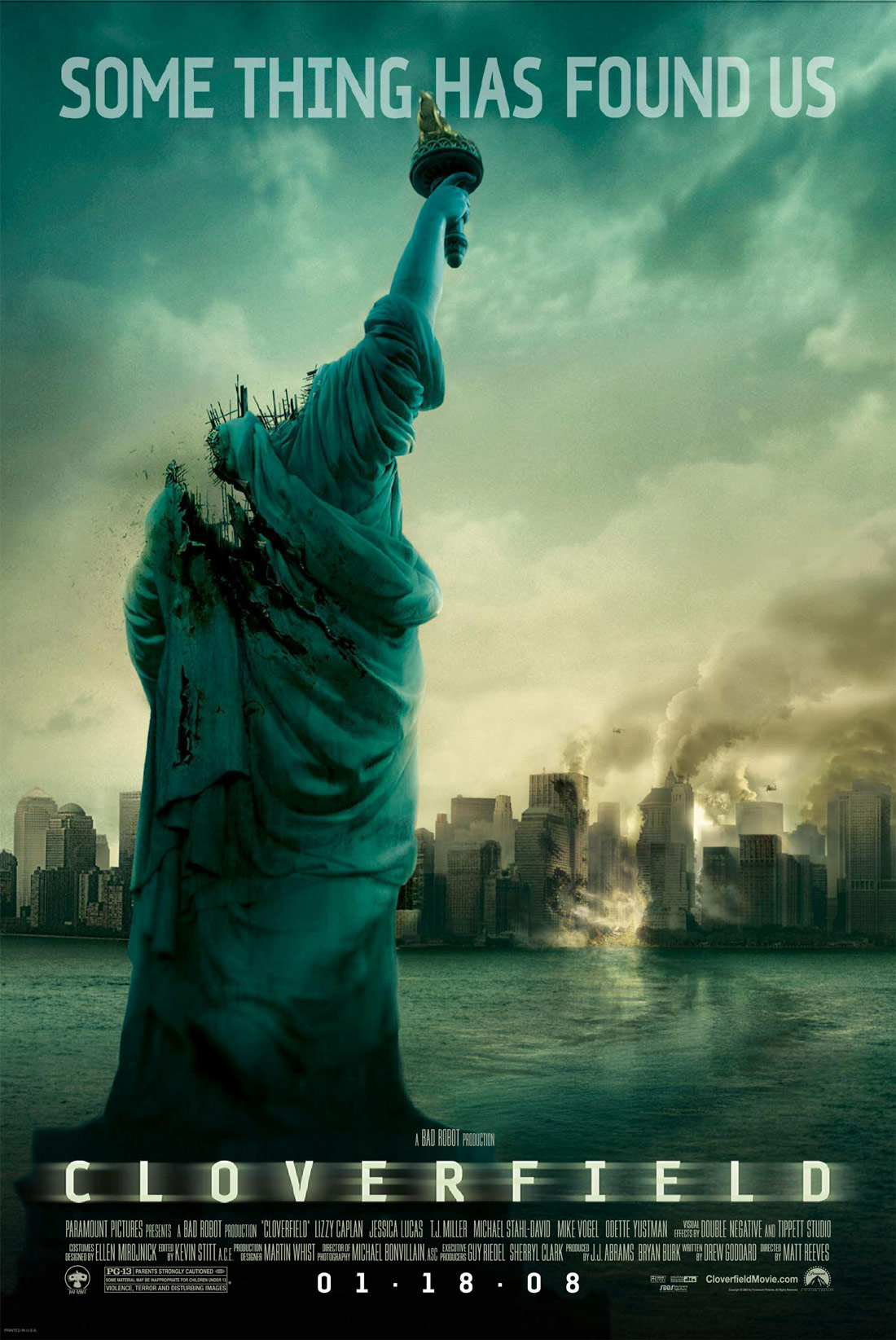 Poster of Cloverfield