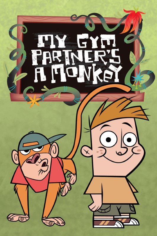My Gym Partner's a Monkey Poster