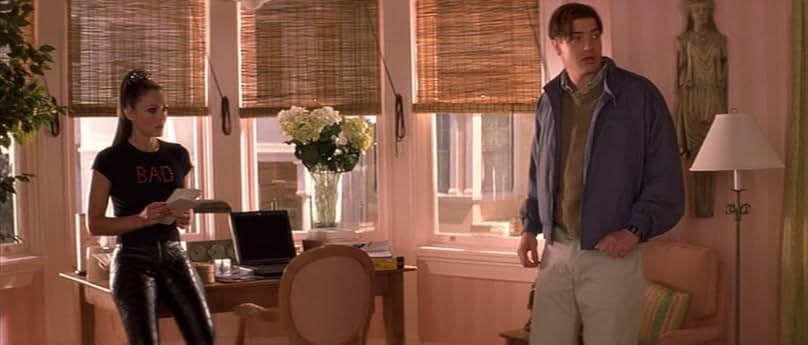 Elizabeth Hurley and Brendan Fraser in Bedazzled (2000)