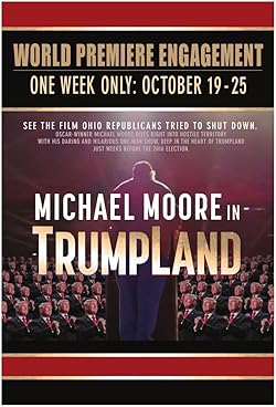 Poster of Michael Moore in TrumpLand